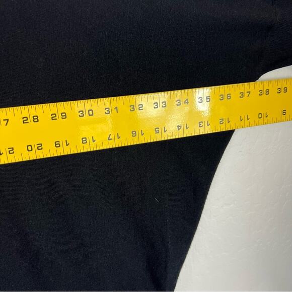 Alfani Poncho Sweater Womens Small Black Turtleneck Pullover - Picture 7 of 12